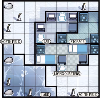 The Research Station (Antarctica), puzzle grid from Murdoku: Around the World